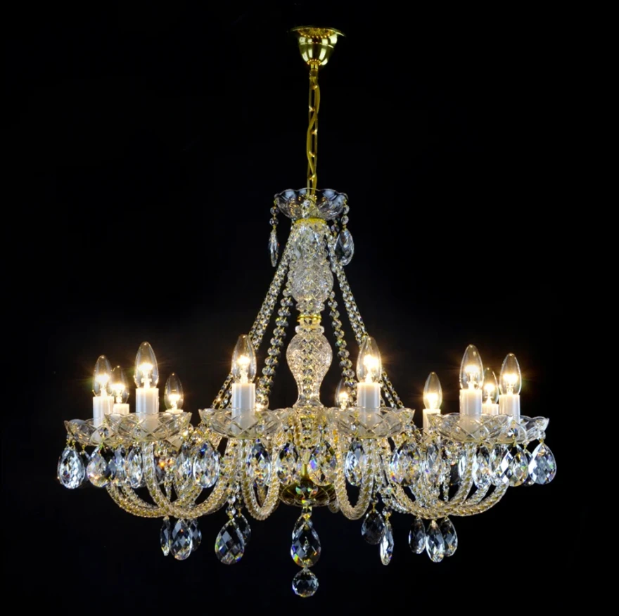 Finesse crystal chandelier