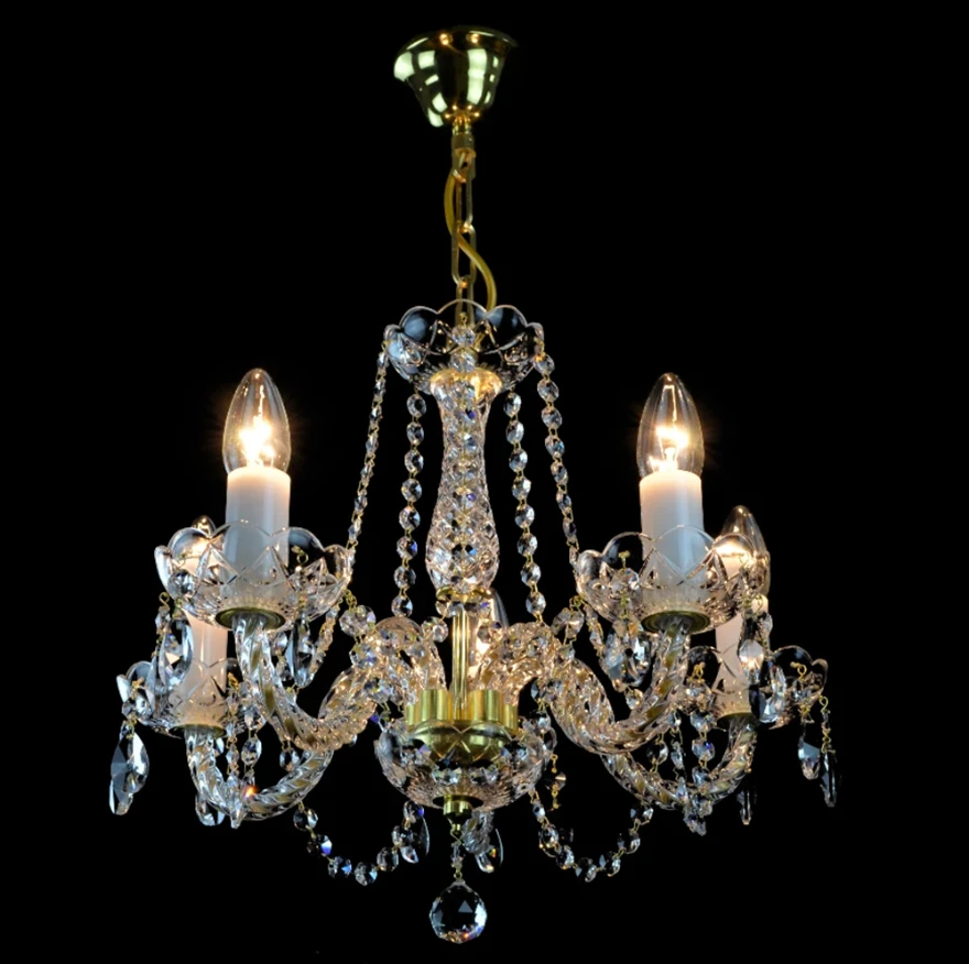 Balance crystal chandelier